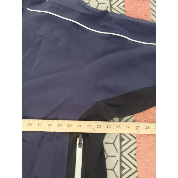 Footjoy Dryjoy Tour Collection Half Zip Golf Jacket Pullover in Navy, sz Large - Picture 11 of 12